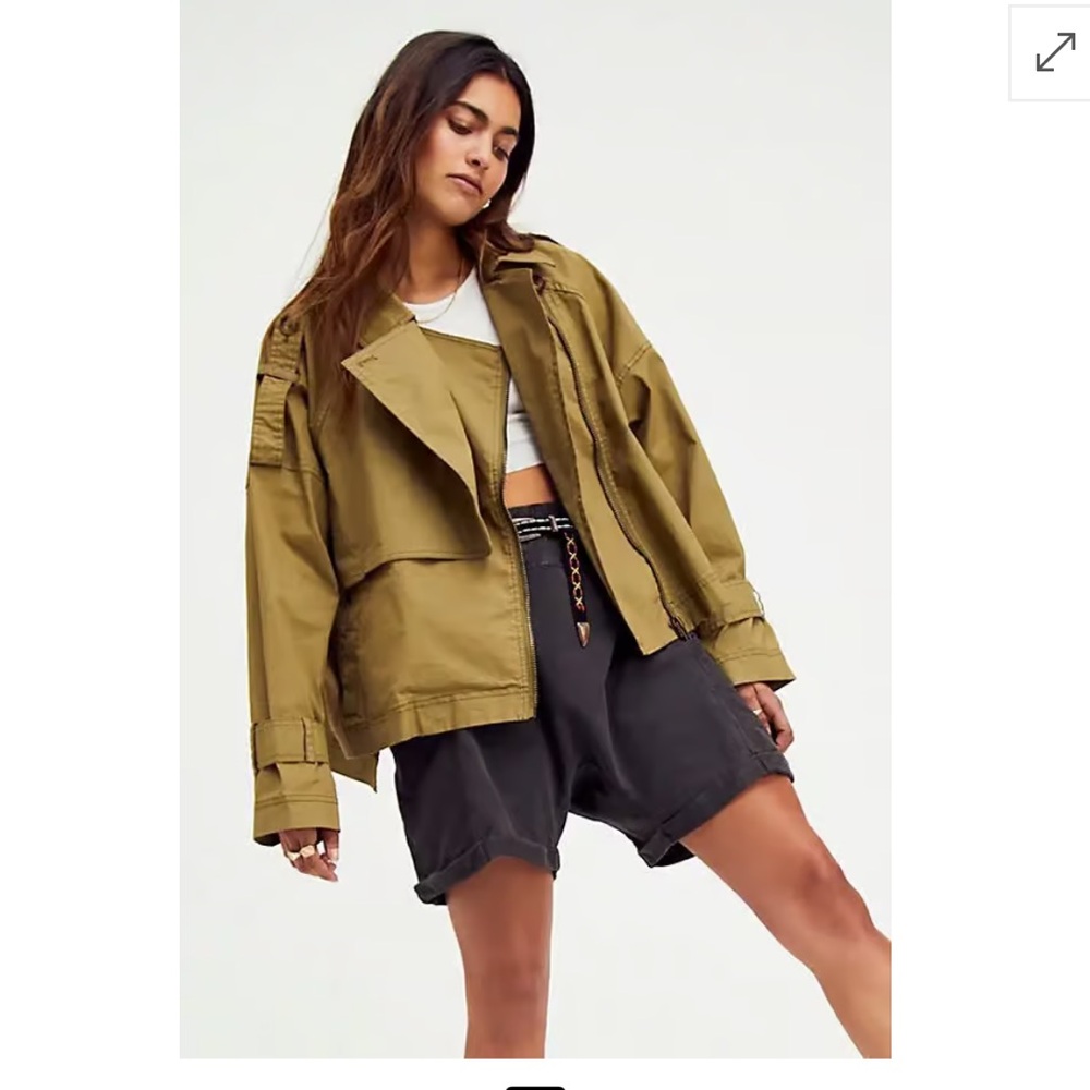 Free People Brenda Aviator Trench Coat - Picture 11 of 16